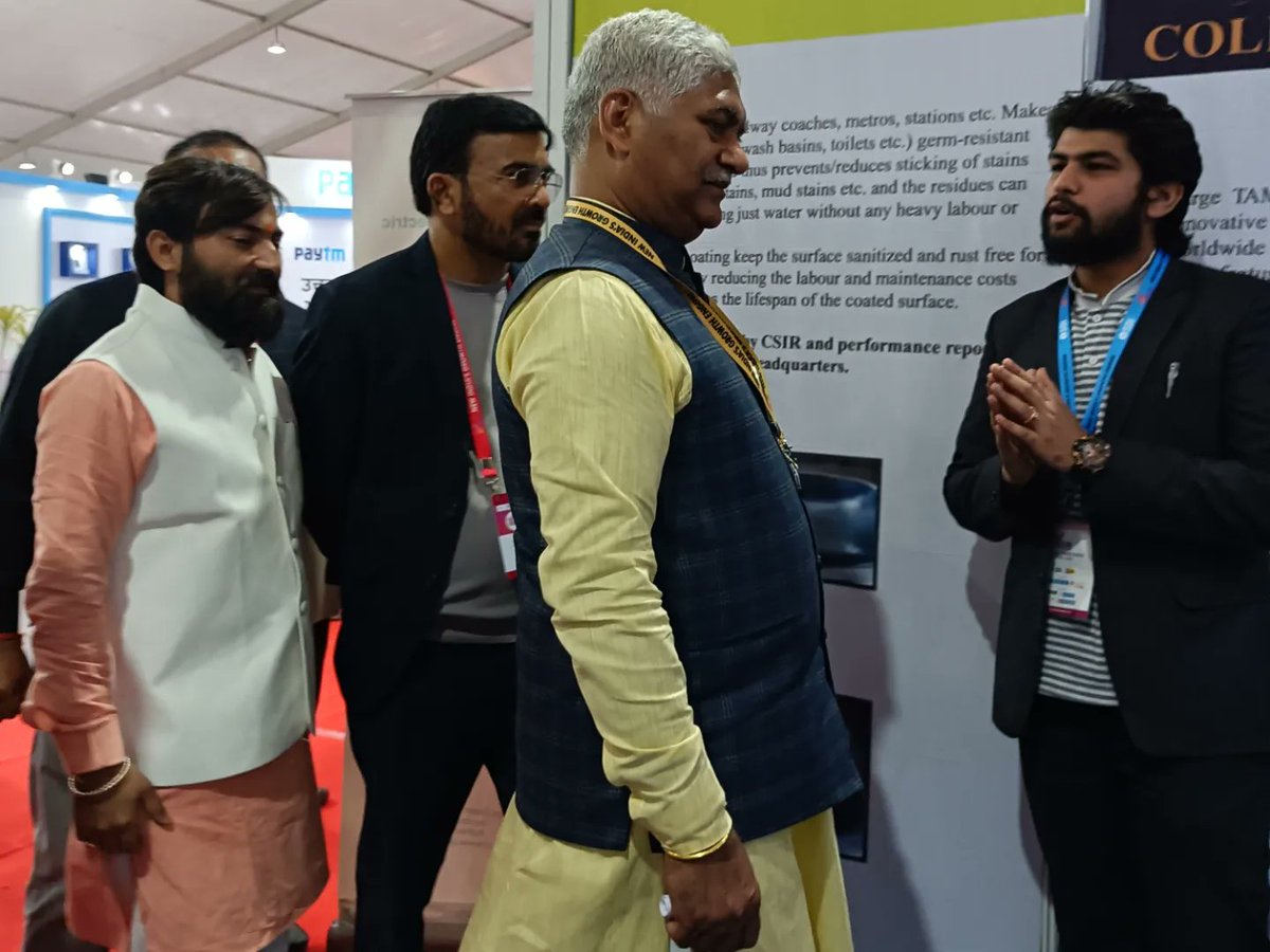 magicalpichem's tweet photo. Grateful to be invited and selected for the G20 global investor summit 2023 and represent PiChem on an international stage.
India is changing and Uttar Pradesh is leading

#globalinvestorssummit #gis #pichem #nanosolution #stainresistant #germresistant #pmo #narendramodi https://t.co/hLgFEIxoPo