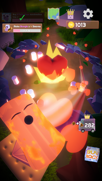 💌Valentine's day is here!💌

The perfect date in our opinion is eating S'mores around the fire with our partners 💖

Check out what we did for S'more king... Yes, the heart is on fire...🔥

#androidgames #gamedev #games #ValentinesDay