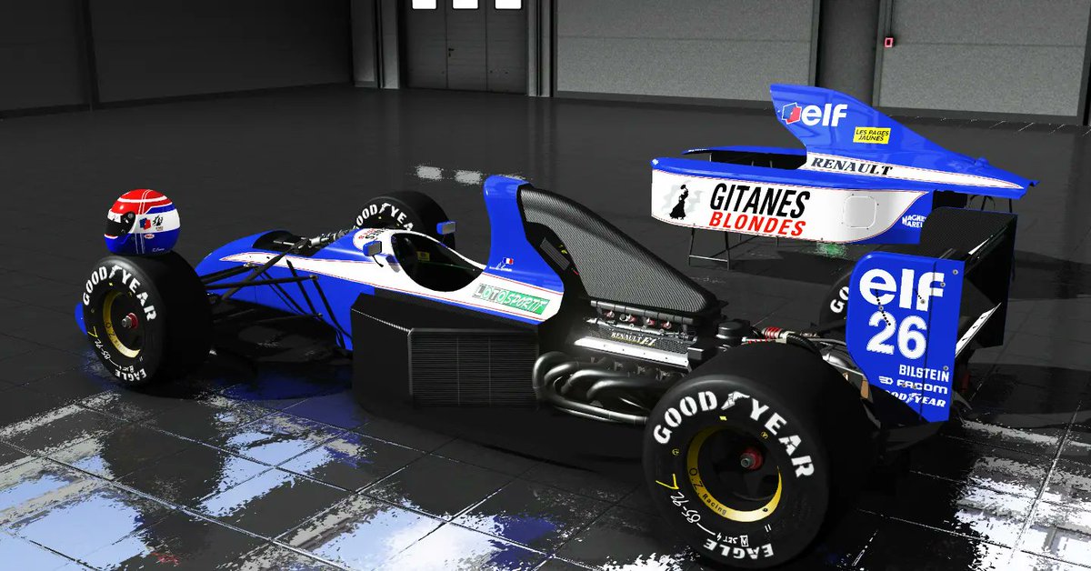 AsrFormula's tweet photo. WIP - Ligier JS37
https://t.co/fcJJzwZABi
#asrformula #ligier #js37 #rfactor2 #AssettoCorsa #f1season1992 https://t.co/c9CW7s3sxL