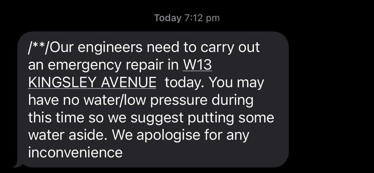 NickThompsonRG's tweet photo. @thameswater nice to see you are maintaining your data. I live in RG8 postcode so nowhere near W13 🤦‍♂️ https://t.co/7Rt7ny6fiP