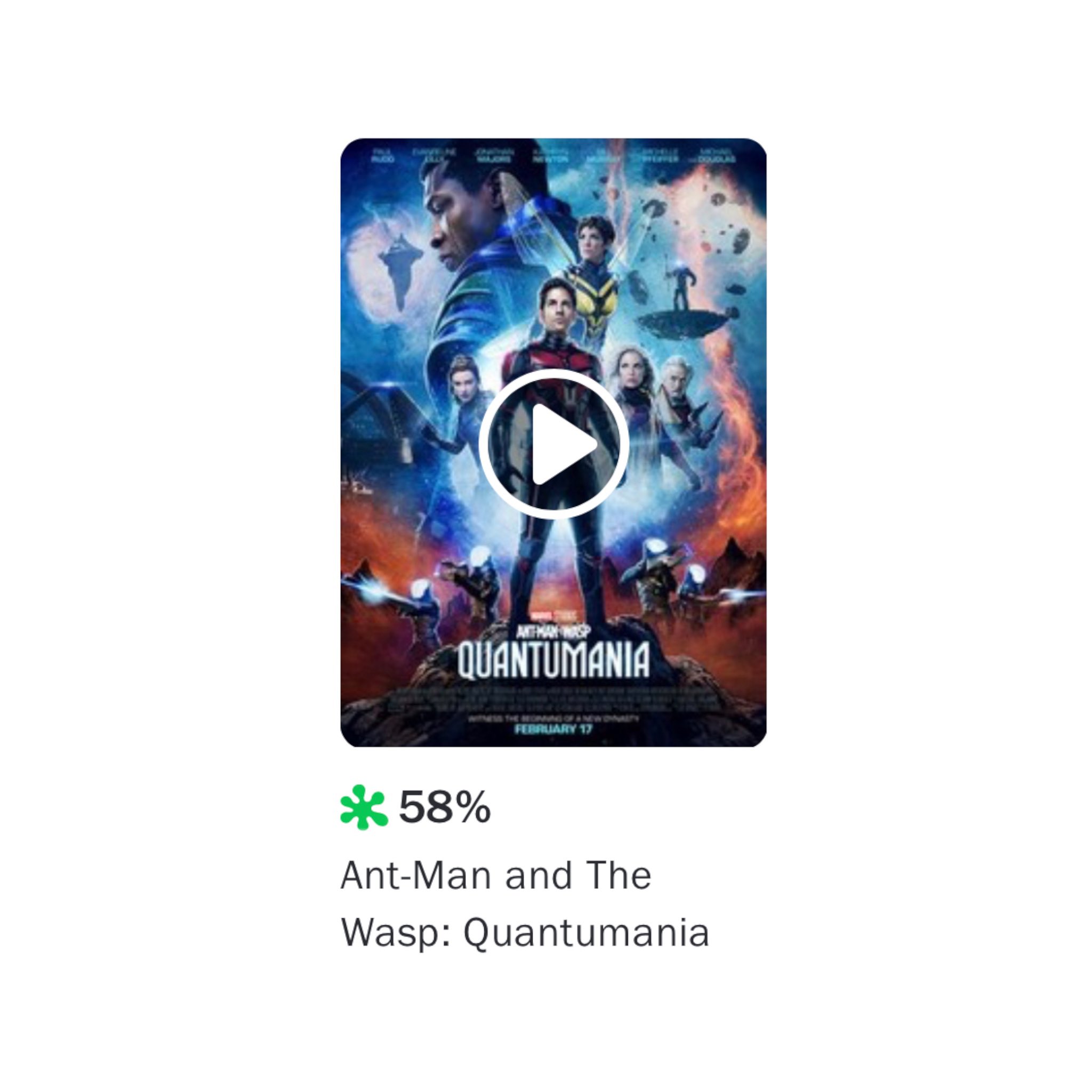 Ant-Man and The Wasp: Quantumania - Rotten Tomatoes