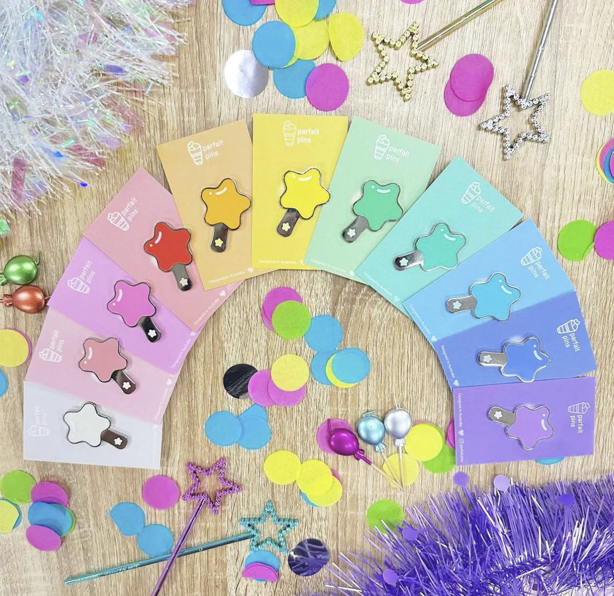 RABUAGAIN's tweet image. We're excited to announce...!!!!

✨PARFAIT PINS GLOW IN THE DARK STAR ENAMEL PINS &amp;amp; IDOL RAINBOW ECO BAGS NOW AVAILABLE ON OUR SITE!✨

⭐️rabuagain.com/collections/fa…
rabuagain.com/collections/fa…⭐️

Please check it out - and check below for more links!

#lovelive #ラブライブ