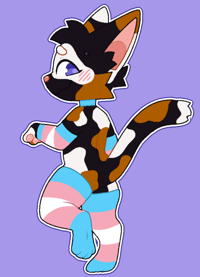 MewEclipseVT's tweet photo. Happy Valentine's Day! Hope ny'all are eating lots of good treats! I did reach 100 followers on my last stream so as promised here's cat dad showing off his toe beans in socks~
Art: @DIGNOTIONS
๐#VTuber | #VTuberUprising | #ENVtuber | #VTuberEN | #LGBTuber | #illusclipse ๐ https://t.co/RtE1ULGINf