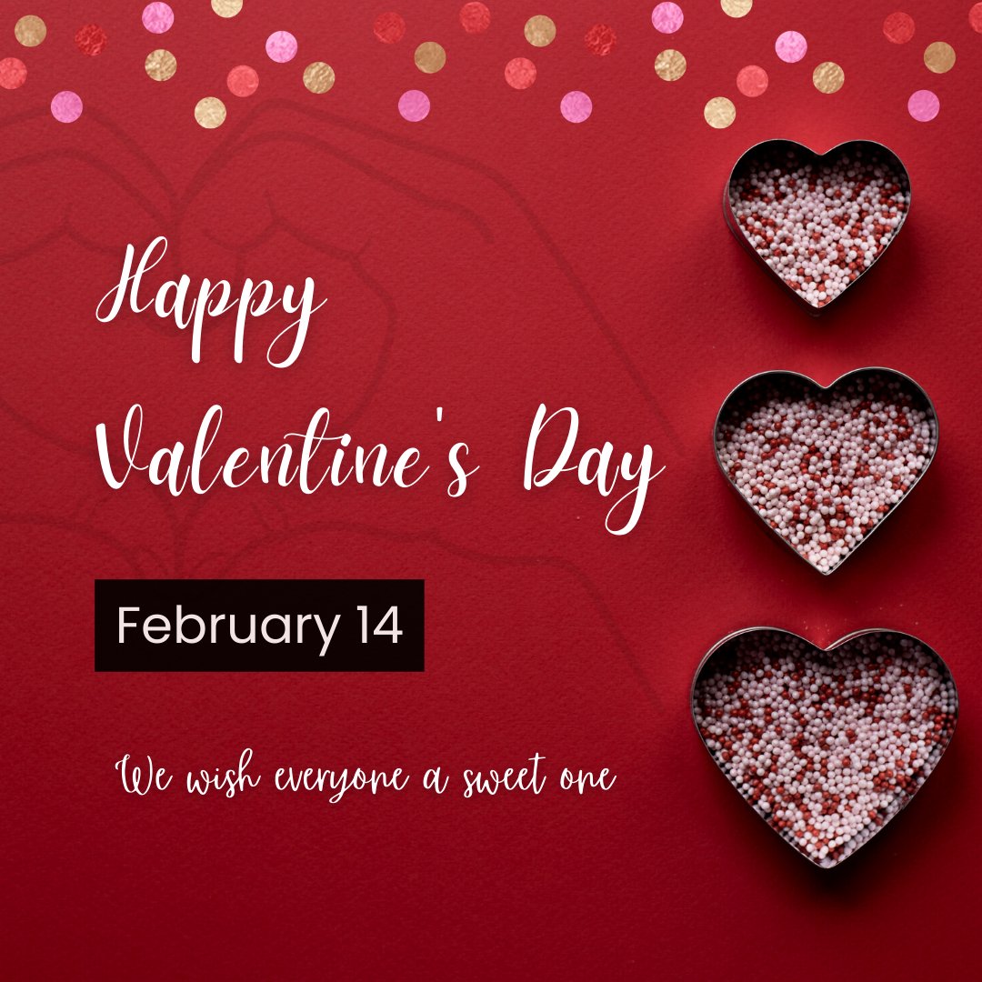 Happy Valentine’s Day! Mahatma Gandhi said “Where there is love, there is life.' We wish everyone a sweet one. #ValentinesDay #TeamMercury #SweetWishes