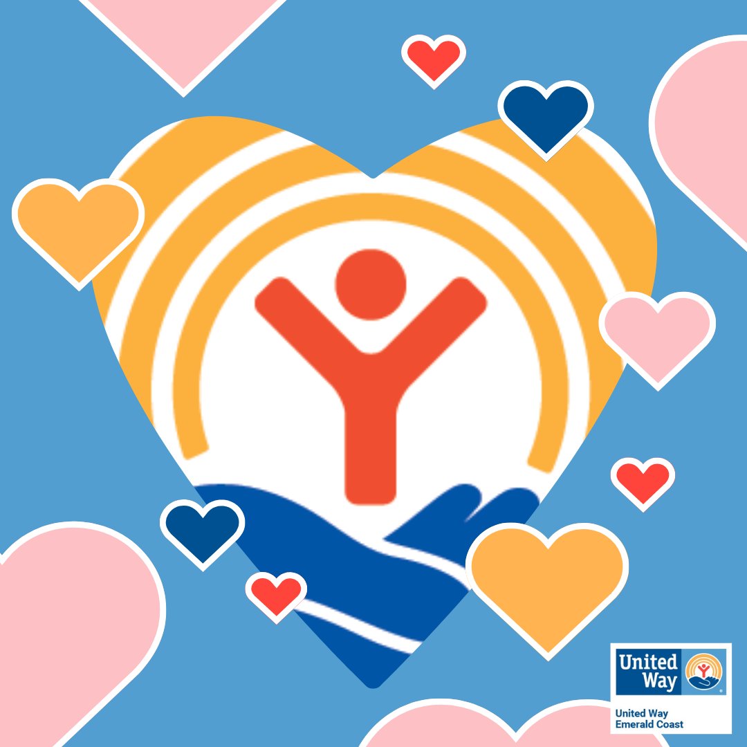💙 Today is all about expressing love! Show some love to your community this Valentine's Day by supporting the work of United Way Emerald Coast -- united-way.org/donate

#valentinesday #volunteer #uwec #emeraldcoast #donate #love #liveunited