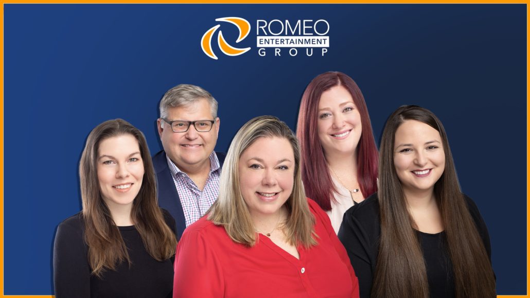 RomeoEntGroup's tweet photo. We're thrilled to add 5 new members to the team! Please join us in welcoming Vickie, Brian, Cara, Paige, and Dri!

Read More: https://t.co/7b2LXuIam3 https://t.co/VePAgEG7cS