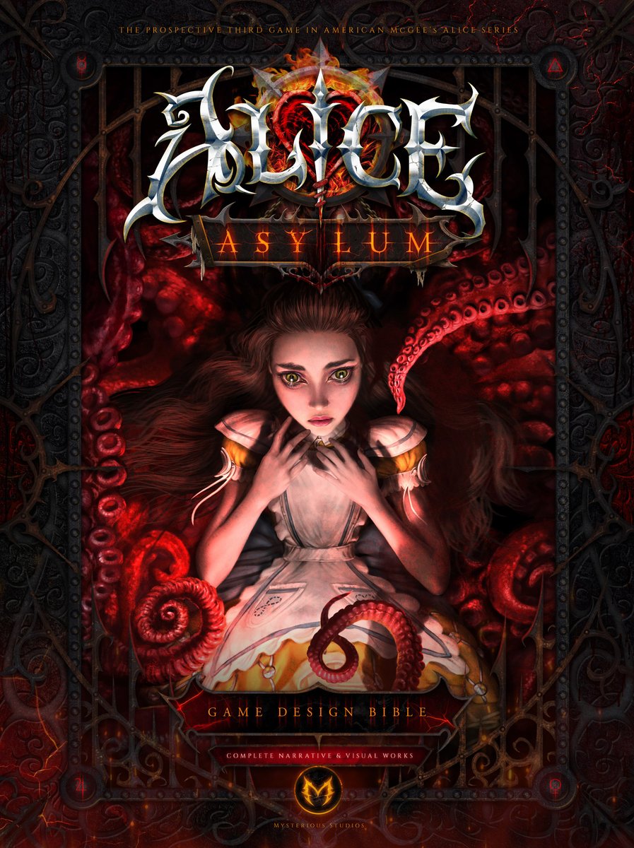 Happy Valentine's Day!

The "Alice: Asylum" Design Bible is 100% COMPLETE. If you are an Insane Child (Patreon Supporter), you can grab it Right NOW: 

patreon.com/posts/78703655

If not, you'll need to wait for the Early Bird Period (3 days) to pass and then you too can grab it