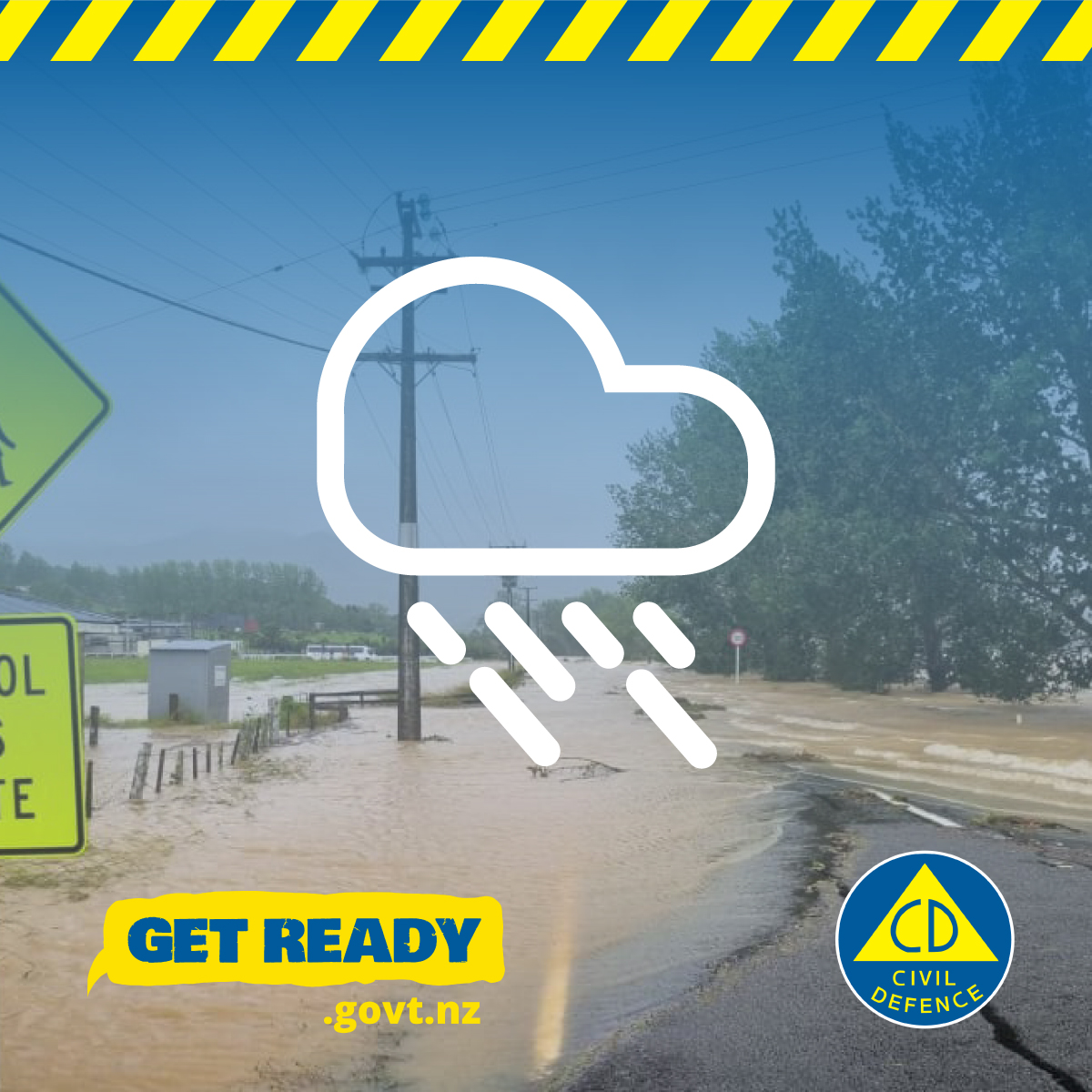1/4 Many rivers are flooded, and water levels are high around the country. Stay safe - stay out of and away from all floodwaters, and if you have evacuated, please stay where you are until you are given the all-clear to go home.