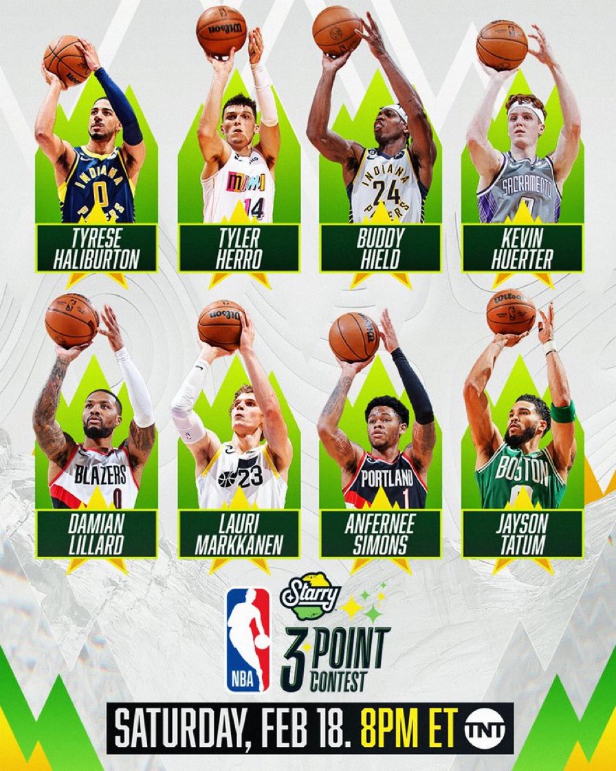 nba_throwback's tweet image. It should be required to have at least one lefty per 3 point contest #NBAAllStar