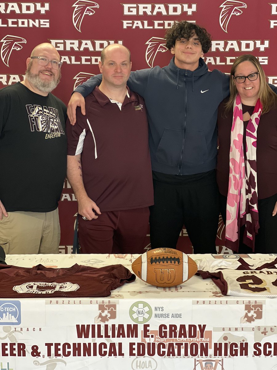 Ben is officially a Seawolf! Let’s go Big Ben! <a href="/BenPrelvukaj/">Ben Prelvukaj</a> <a href="/AdamEngerow/">Coach Adam Engerow- Grady football</a> <a href="/FBCoachCollins/">Bryan Collins</a> <a href="/StonyBrookFB/">Stony Brook Football</a>