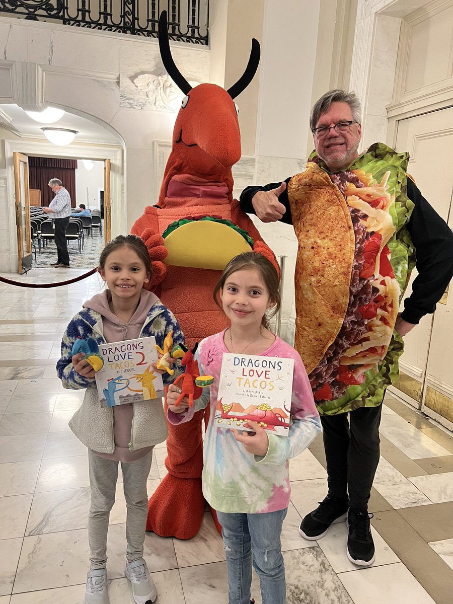 Mrs. Kicic (@kiciczerina) on Twitter photo The girls loved meeting <a href="/rubingo/">Adam Rubin</a>, author of Dragons Love Tacos and getting their books signed. Thanks for visiting Louisville! Thank you <a href="/LFPL/">LFPL</a> and <a href="/carmichaelsbook/">Carmichael's</a> for setting this up! The girls loved meeting <a href="/rubingo/">Adam Rubin</a>, author of Dragons Love Tacos and getting their books signed. Thanks for visiting Louisville! Thank you <a href="/LFPL/">LFPL</a> and <a href="/carmichaelsbook/">Carmichael's</a> for setting this up!