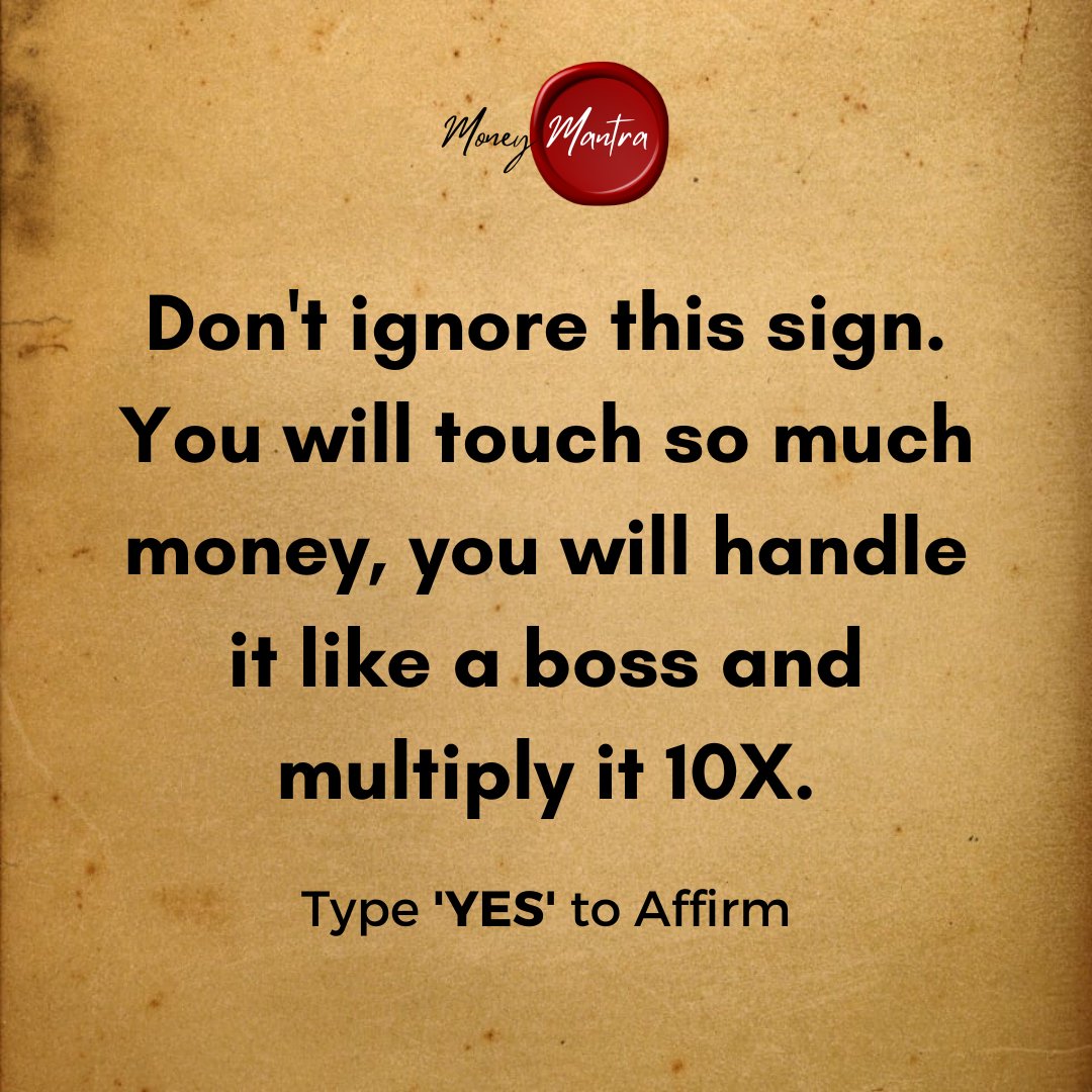 Money Mantra tweet media