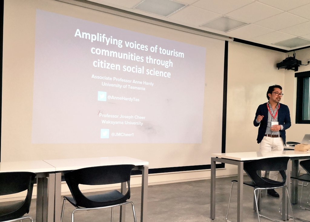 EvaErdmenger's tweet photo. So many contributions at #CTSAsiaPacific touch upon my research interest #constructiveresearch and #citizensocialscience. But I also discover inspiring topics I'd love to dive into in the future like #queertourism and #postapartheidtourism 🚀
#CTSAP3 #BritishUniversityVietnam https://t.co/EhqAFO3FNc
