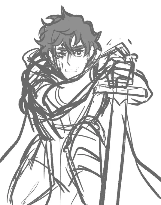 (2/2) medieval AU! 