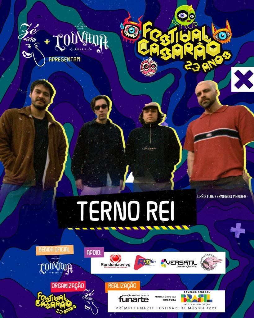 festivalcasarao's tweet photo. Com vocês, @ternorei
Isso mesmo!!!!
Depois do supershow no último dia da edição do ano passado, o @ternorei quebra essa escrita de não repetirmos shows de fora de um ano para o outro e volta pra fechar uma das noites.
#festuvalcasarao
#zebeer #louvada #apresentam https://t.co/VmWezx8ijy