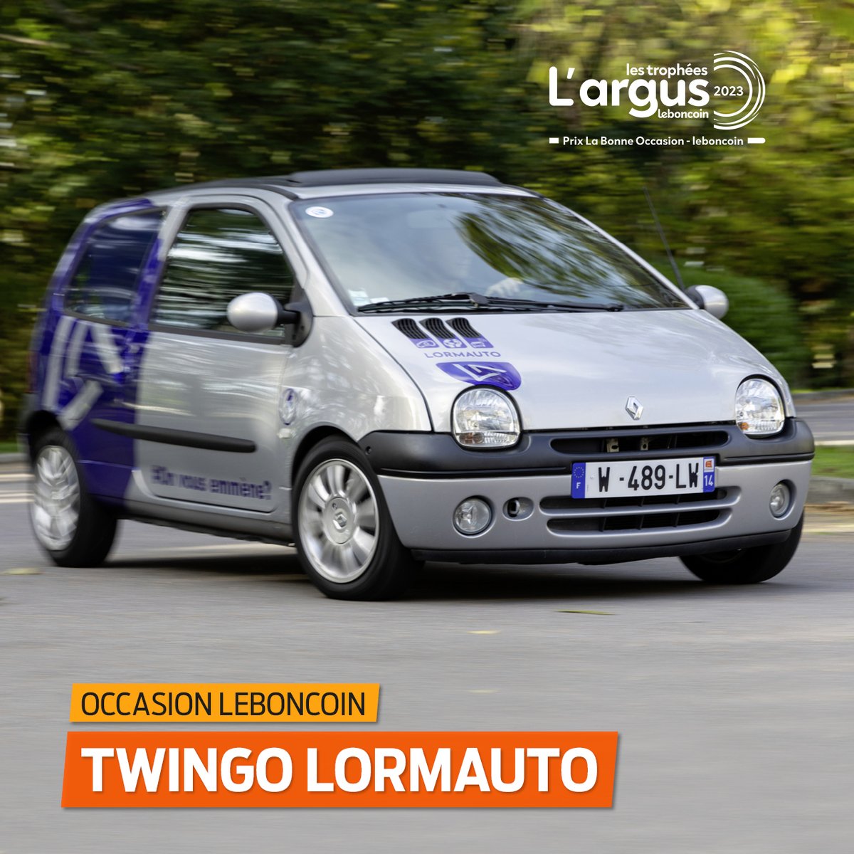 Largus_auto's tweet photo. Le prix de la Bonne occasion @leboncoincorporate est remporté par la #Twingo #Lormauto. Cette Twingo I est entièrement rénovée à l’occasion de son passage à l’électrique ⚡️#Tropheeslargus2023 https://t.co/bGMpv9wZJF https://t.co/IlDrTBeZQv