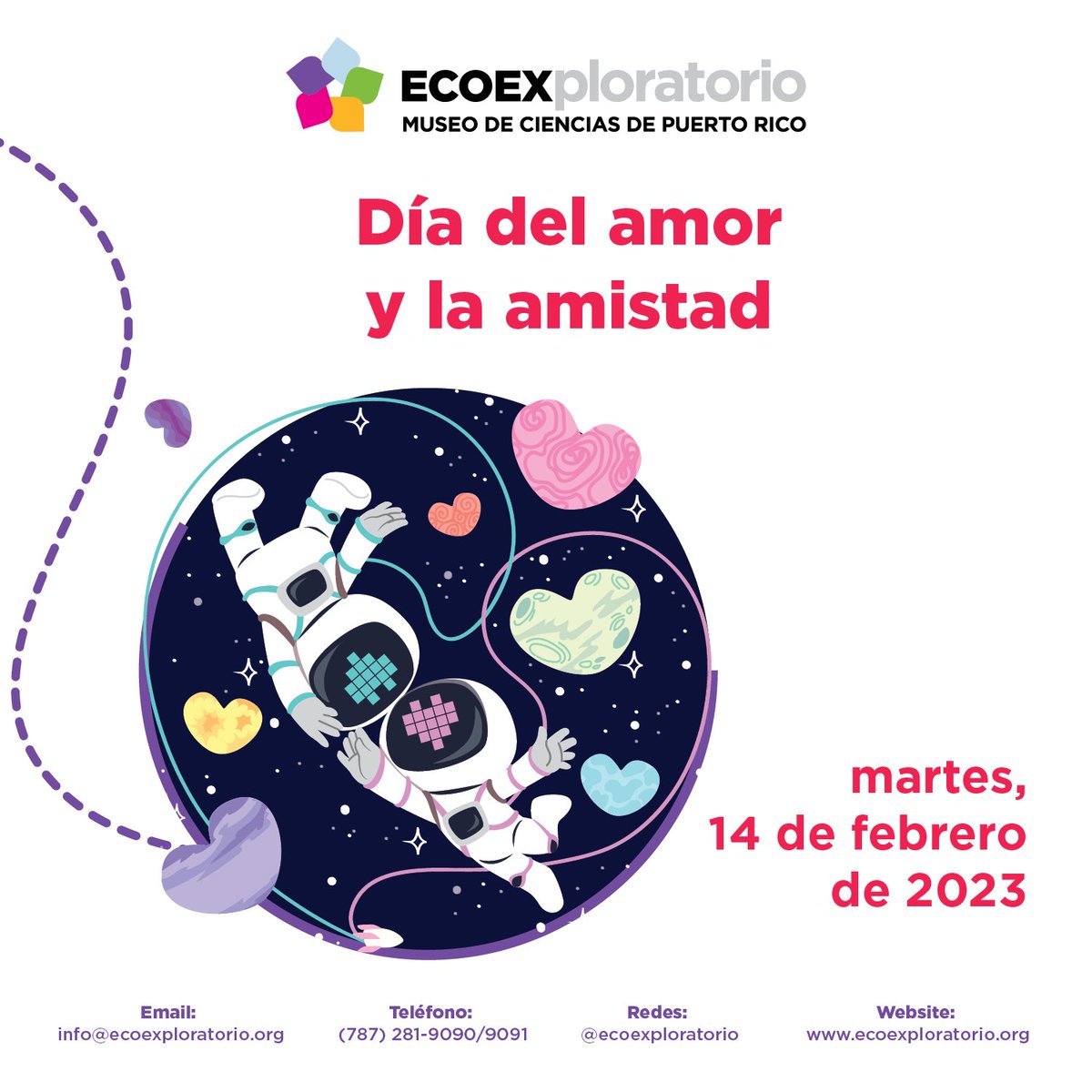 Día del Amor y la Amistad ❤️

¡Deseándoles un día lleno de amor, sonrisas y alegría!

#cienciadivertida #mimuseopr #amor #amistad
