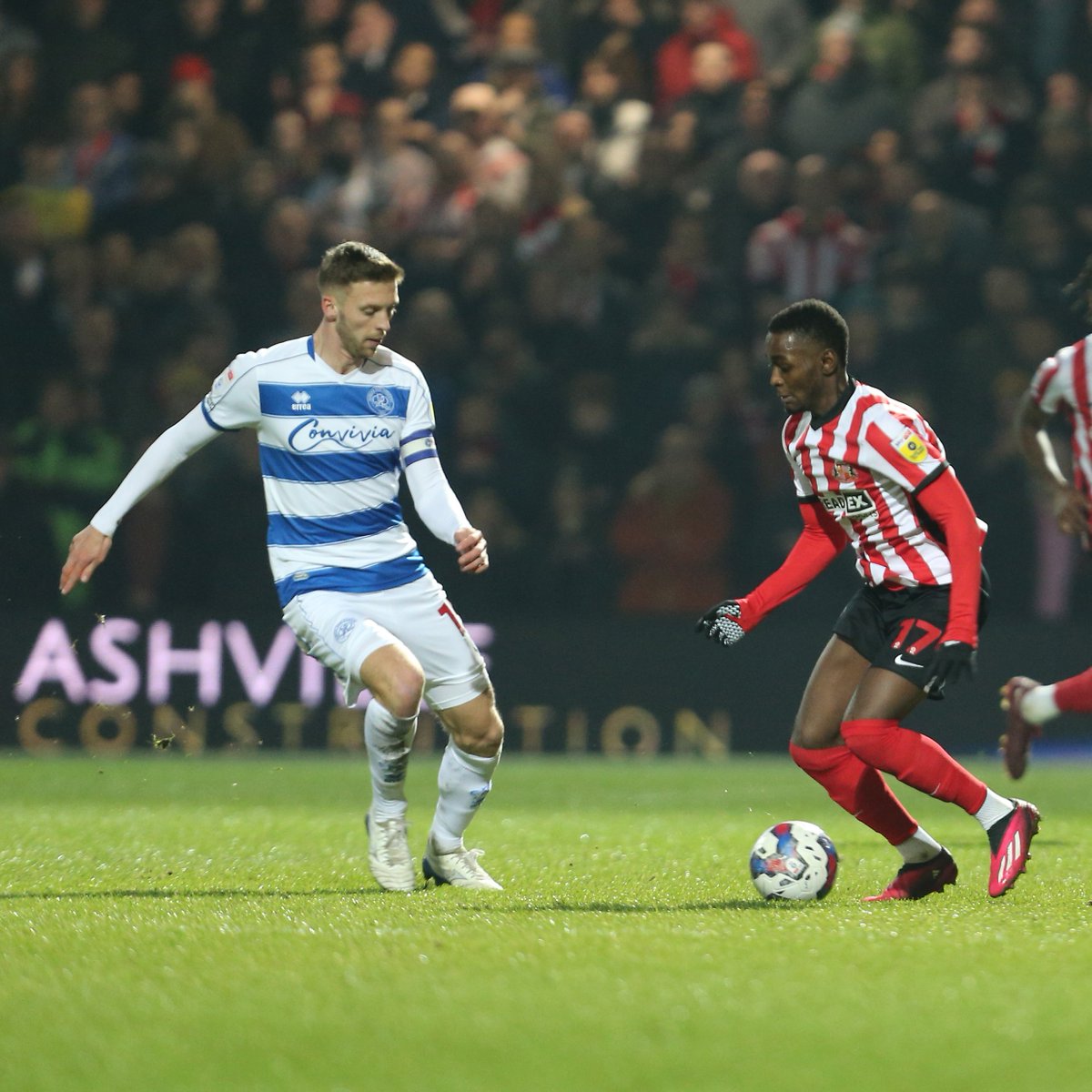 SunderlandAFC's tweet photo. 🎶 Abdoullah... 

#SAFC | #QPRSUN https://t.co/FUzgpafX4N
