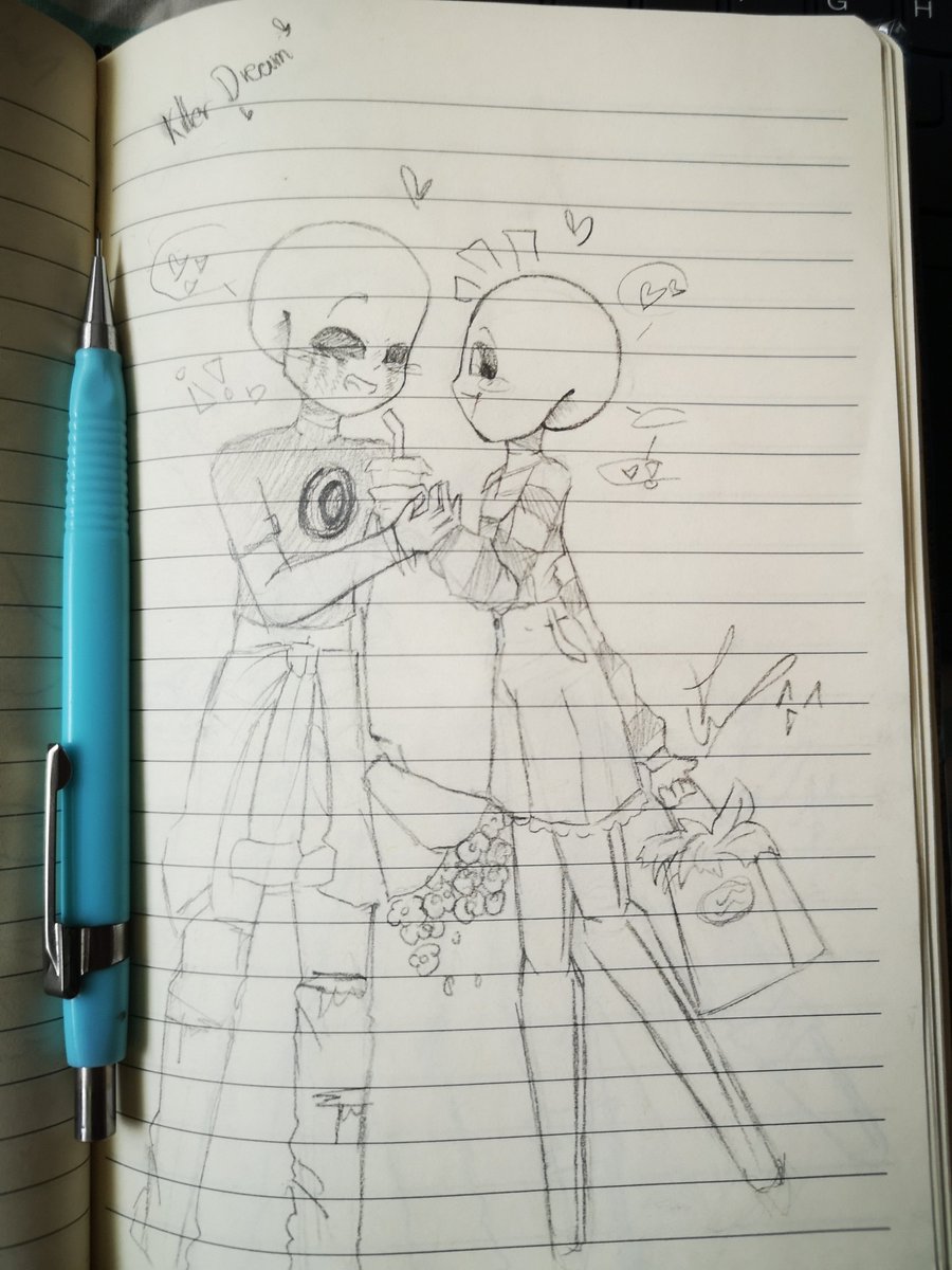 ann_hi0's tweet photo. ahsdfjkcx porfin XD, happy valentin sans!! #afterdeathship #errorinkship #drillership #nightcrossship #sanvalentin #regalosdeparejas <3✨🐝🐝 https://t.co/Wp5XtOIOzk