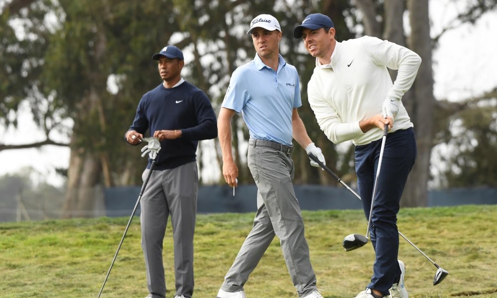 TWlegion's tweet photo. 🚨Tiger - Rory - JT

They’ll start the tournament on Thursday at 3:04 PM ET. And will be late - early which is shocking. 👀 https://t.co/QyF8rbaUuu