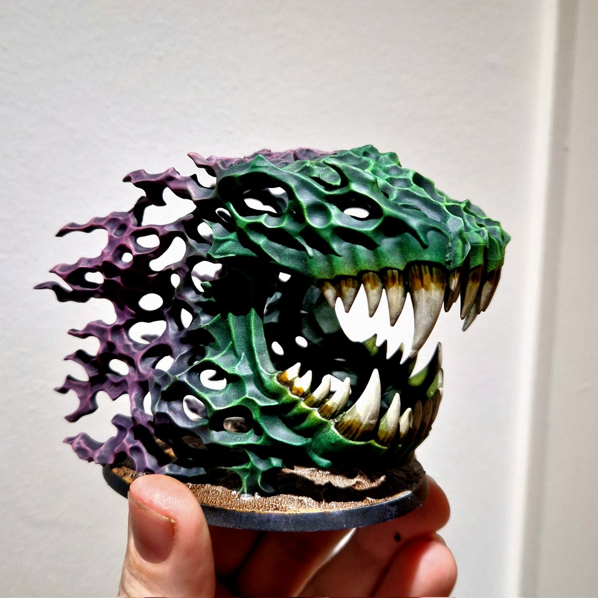 66minitures's tweet photo. Gnashing jaws ready for the table #ageofsigmar https://t.co/oZyn1jIngn