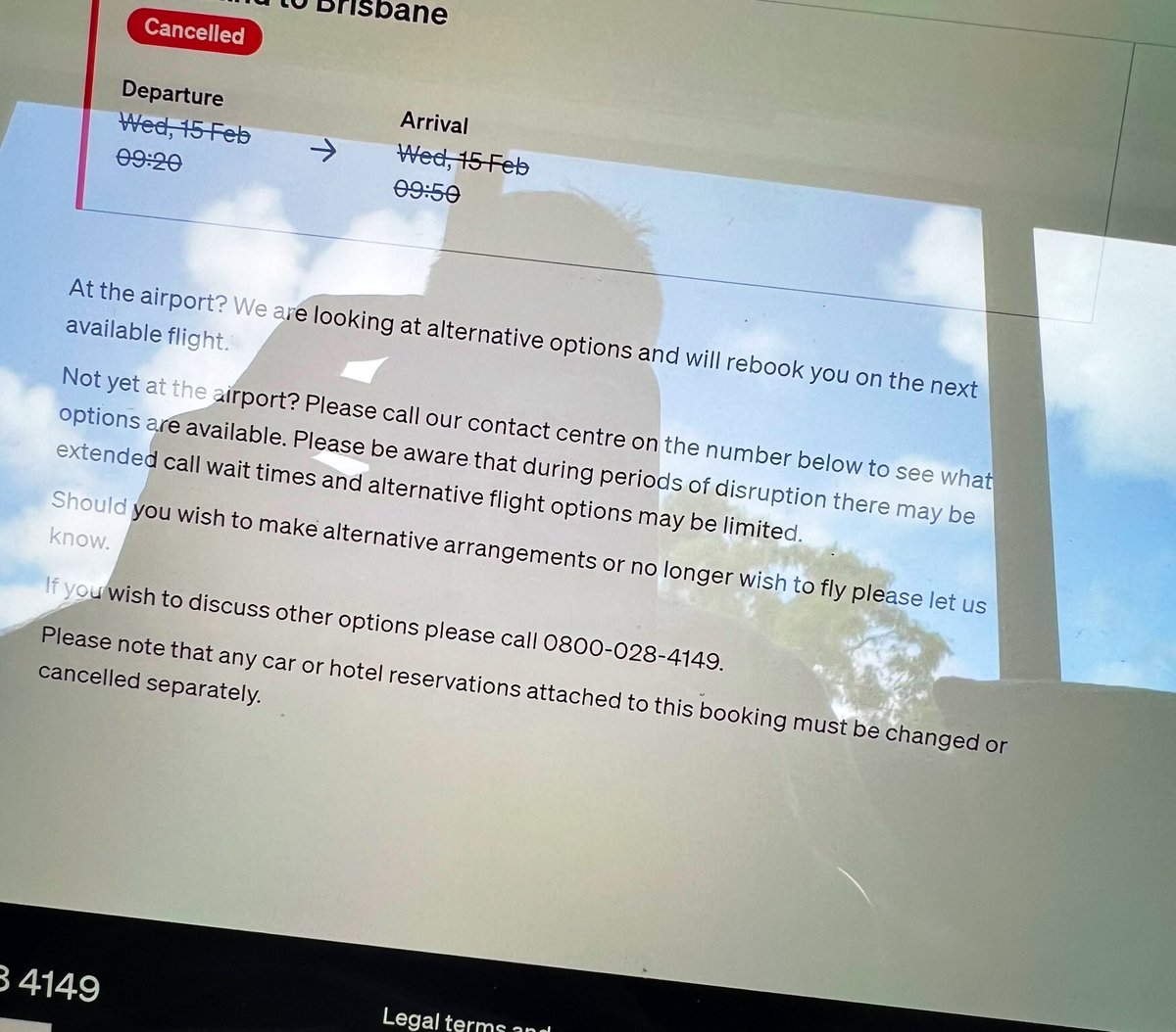 albanjf's tweet photo. @airnzuk your phone number listed in your site doesn’t work… how am I meant to be rebooked if I can’t contact you? I need to get to Brisbane so I can get my flight to the UK… https://t.co/a7O4mw6lMp