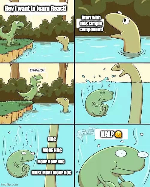 TheTechRally's tweet photo. Jumping into some legacy React code be like... https://t.co/HTuKvMiaao