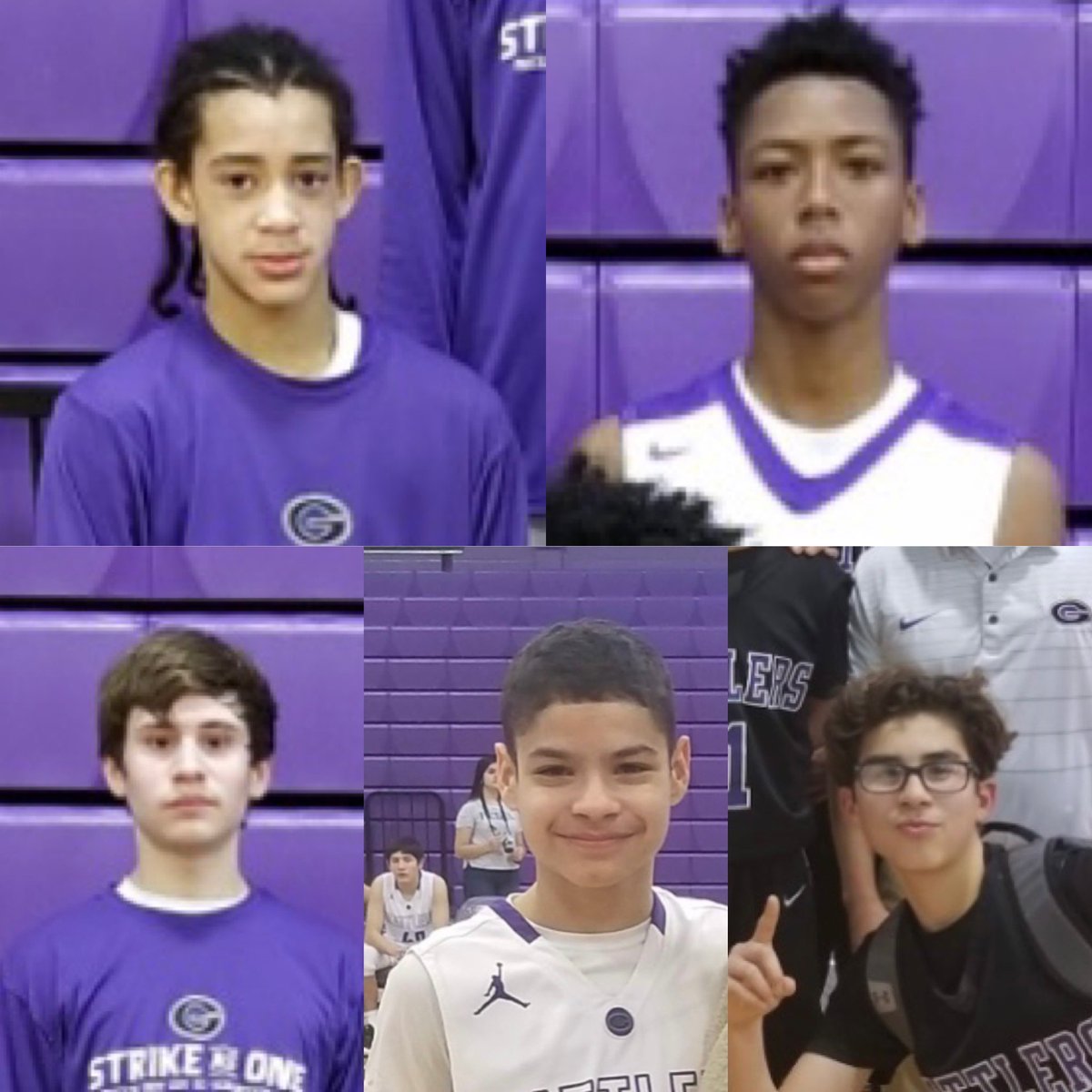 OGMSathletics's tweet photo. Shout out to these 5 senior dudes who played ball for @GoodnightSMCISD ! Good luck to them, the other seniors, and the rest of the @RattlerMBB team as they go for the outright 27-6A District Championship tonight! @RattlerUp #OGmentalilty https://t.co/SKCy44fGw4