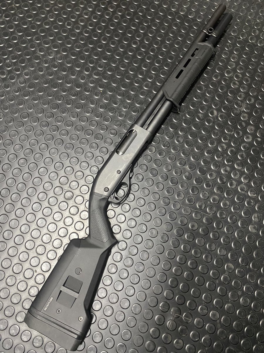 Finally replaced my #Remington870 standard stock & forend with #Magpul SGA stock & MOE forend