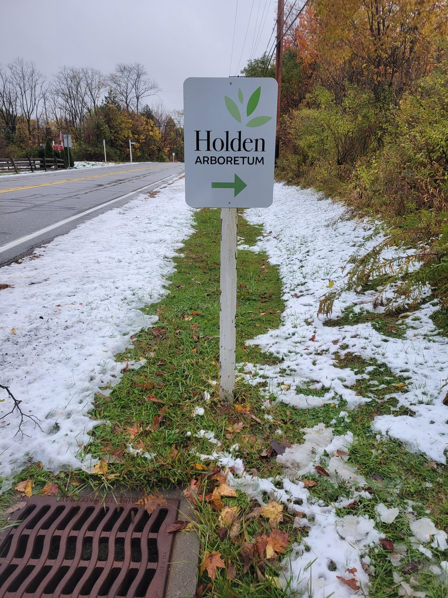 Created a dibond sign for Holden Arboretum showcasing the direction! #fastsignmentor #holdenarboretum
