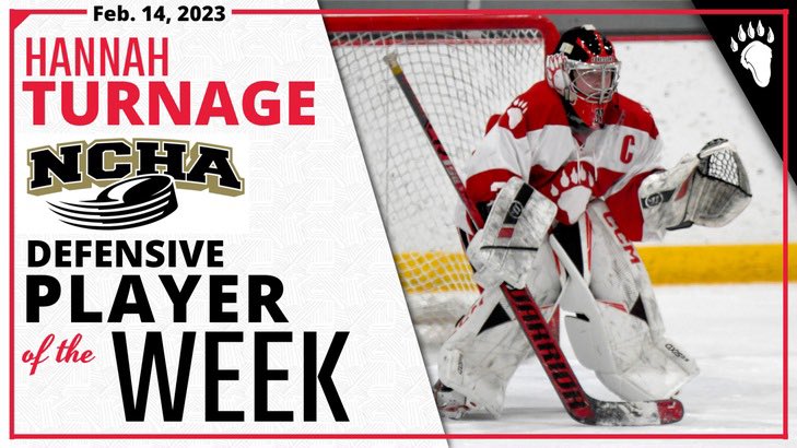 Congratulations to Hannah Turnage of <a href="/LFCWomensHockey/">Lake Forest College Women's Hockey</a> on being named NCHA Defensive Player of the Week.

goforesters.com/sports/wice/20…

 #GoForesters