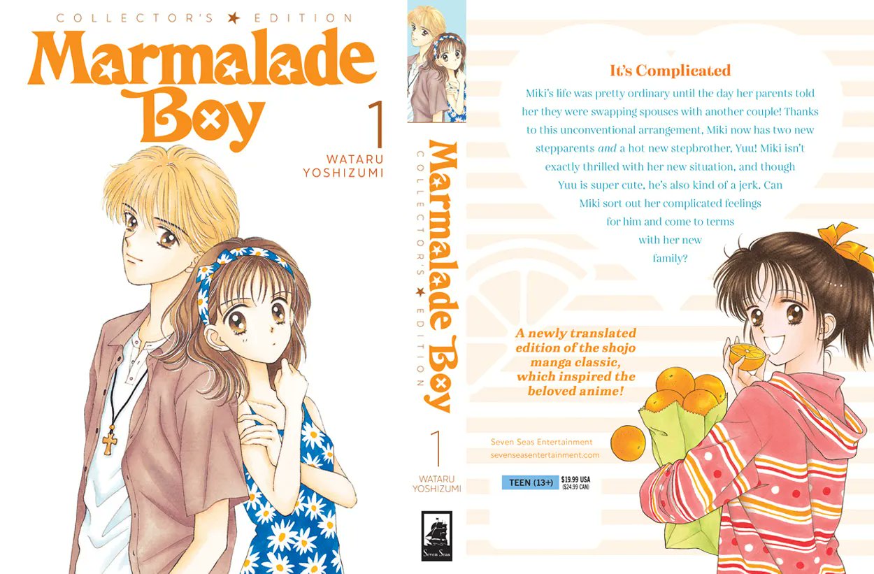 Seven Seas Entertainment on Twitter "MARMALADE BOY COLLECTOR’S