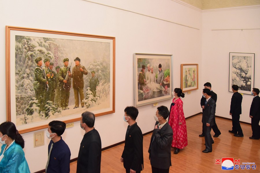 KFAUK on Twitter "National Art Exhibition Opens A national art