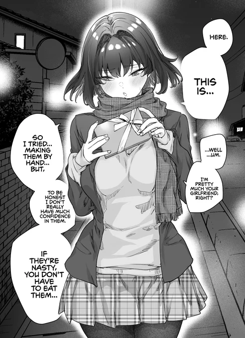 @yakitomahawk The Tsundere Girlfriend Who's Honest on Valentine's Day - Day 88.5 [EnglishTL/英訳!] 
