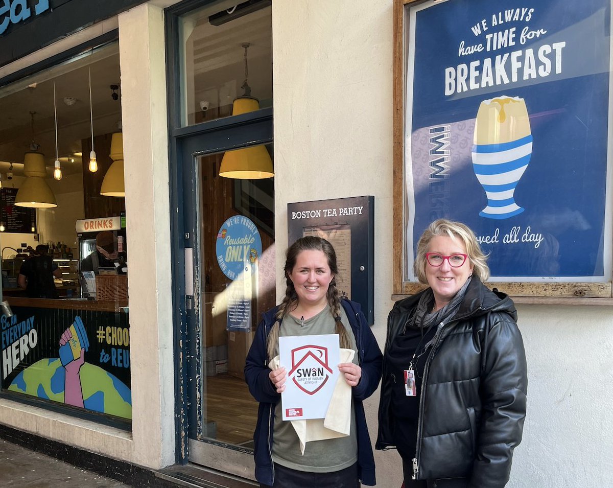 SaferExeter's tweet image. A staple of our city&apos;s brunch scene: it&apos;s @BTPcafes #Exeter!

The Boston Tea Party mission is all about #MakingThingsBetter, so we&apos;re delighted to be helping them take practical steps together to keep our city safe for everyone.

📍 84 Queen Street