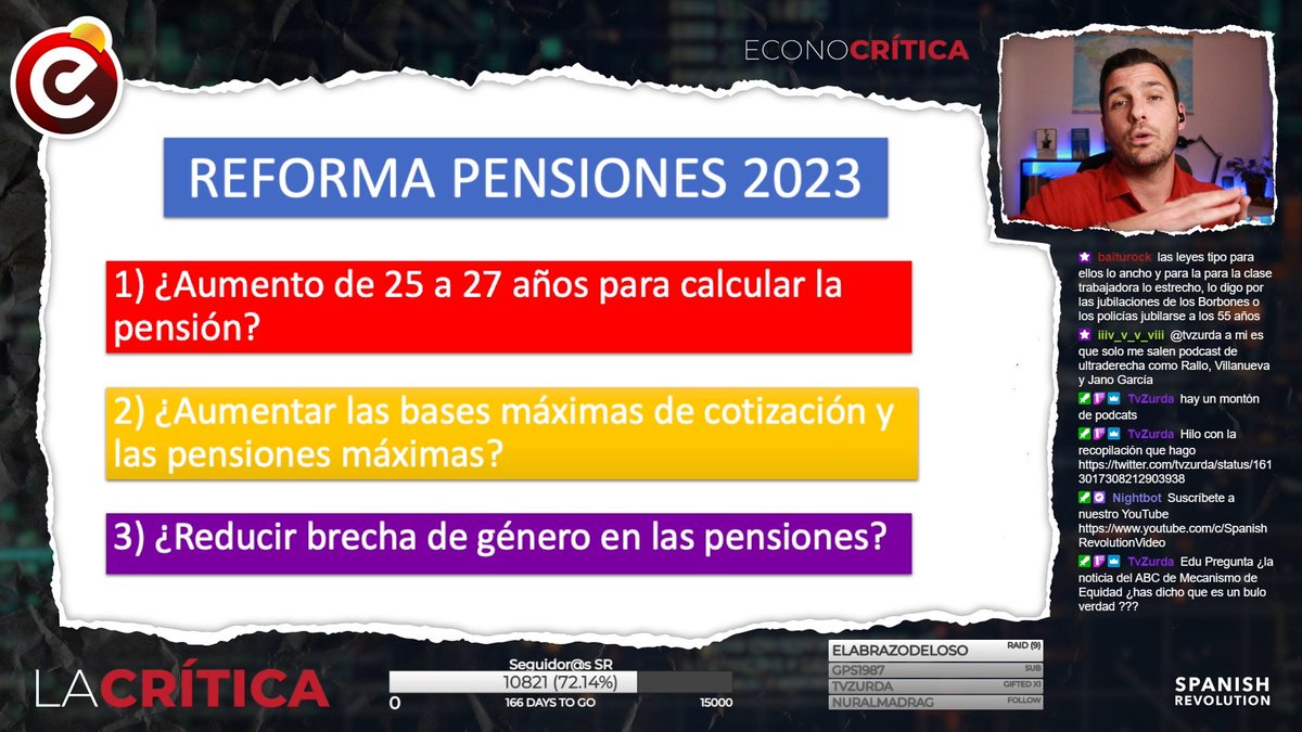 EconoCriticas's tweet photo. @edugaresp @Spanish_Revo Informando de #Economía en #EconoCritica de @edugaresp
👇🏼A través del canal @Spanish_Revo
https://t.co/gxnsceZPx4
Comentando #Refoma de #Pensiones 2023 https://t.co/OrykrwumUJ