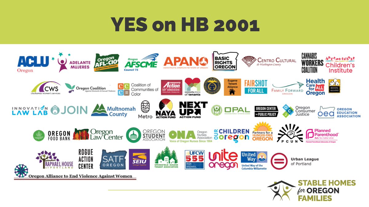 Ever have a day where you are so excited by a bill that you get the # wrong? Today would be that day. Here is a repost of our coalition support for the bipartisan, bicameral, HB 2001. #orleg