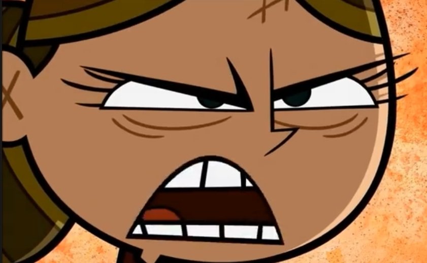 SimpForJimmy's tweet image. "AGH!"

She angrily walks away from Star.

"Cosplaying is still cringe!"

And she's off running.