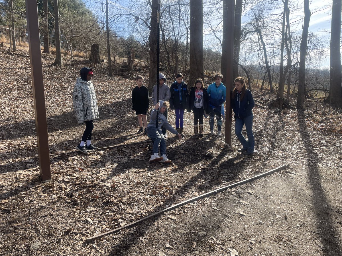 SMS week 3: Developing teamwork skills as they solve environmental problems in the confidence course challenges. 
#ODSchangetheworld