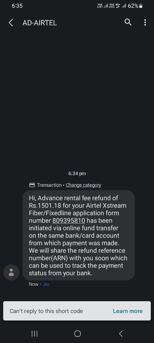 impcm504's tweet photo. @Airtel_Presence Please check this . https://t.co/frCleT5xNU