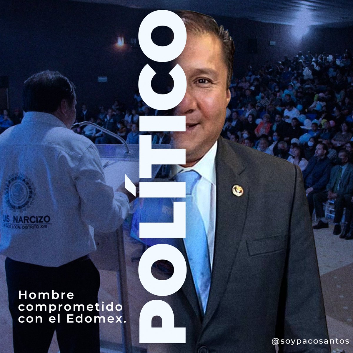 soypacosantos's tweet photo. Reconozco la visión, compromiso y liderazgo de mi amigo y diputado @LuisNarcizo17 , su trabajo ha sido eje rector en favor de las familias mexiquenses https://t.co/GpXPm0KTqf