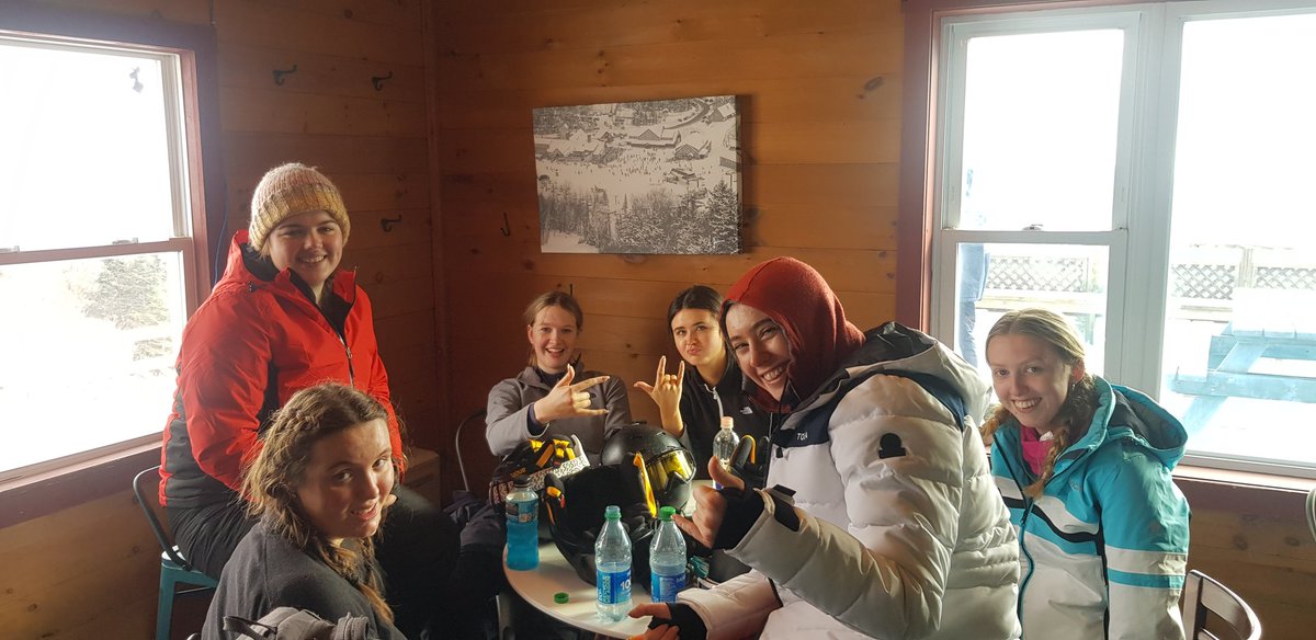 WHSTrips's tweet photo. Thank you Waterville. Great fun was had today on lovely fresh snow. While our top guns hit the glades the beginners conquered a steep blue#Oblivion#awesome https://t.co/cgc2VeQswd