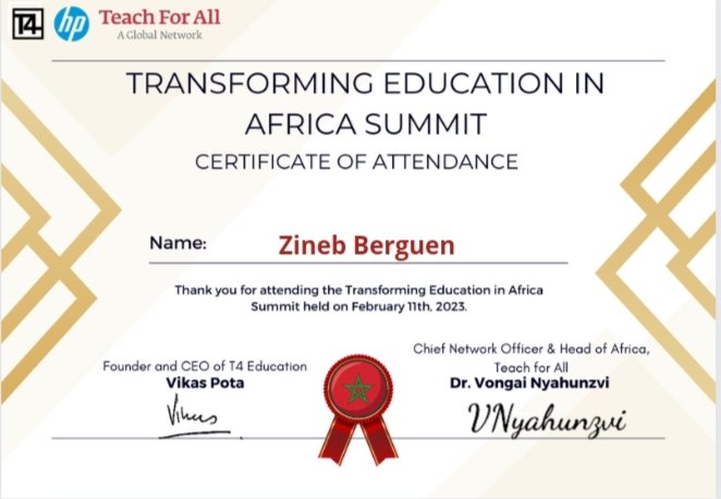 Thanks
#T4Education
#TEiAS23
#TransformingEducation
#AfricaSummit