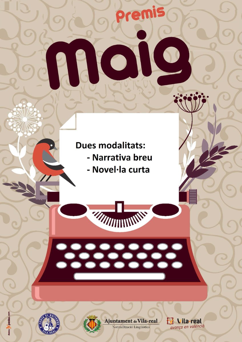 bromera_adults's tweet photo. 📢 Ja està obert el termini per a presentar originals als #PremisMaig. Tota la informació, ací:
https://t.co/TZwrRRQEHK https://t.co/1vjcojYpC3