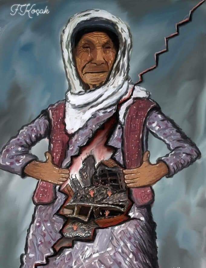 mrve_7's tweet photo. Yaramın  nerede olduğunu biliyorum ama öyle çok acıyor ki artık dikiş tutmuyor..

#deprem 😔 https://t.co/9mXyiuUTVl