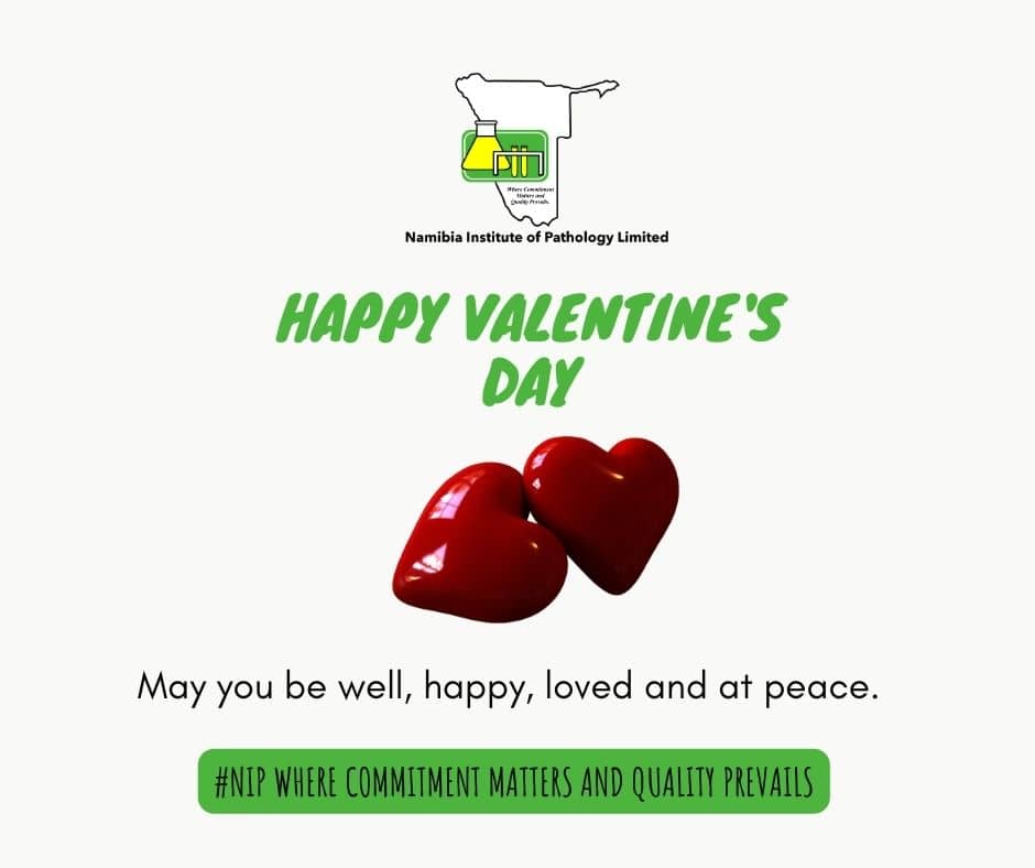 NamibiaNip's tweet image. NIP wishes you and your loved ones a happy Valentine&apos;s Day.

#NIPWhereCommitmentMattersAndQualityPrevails