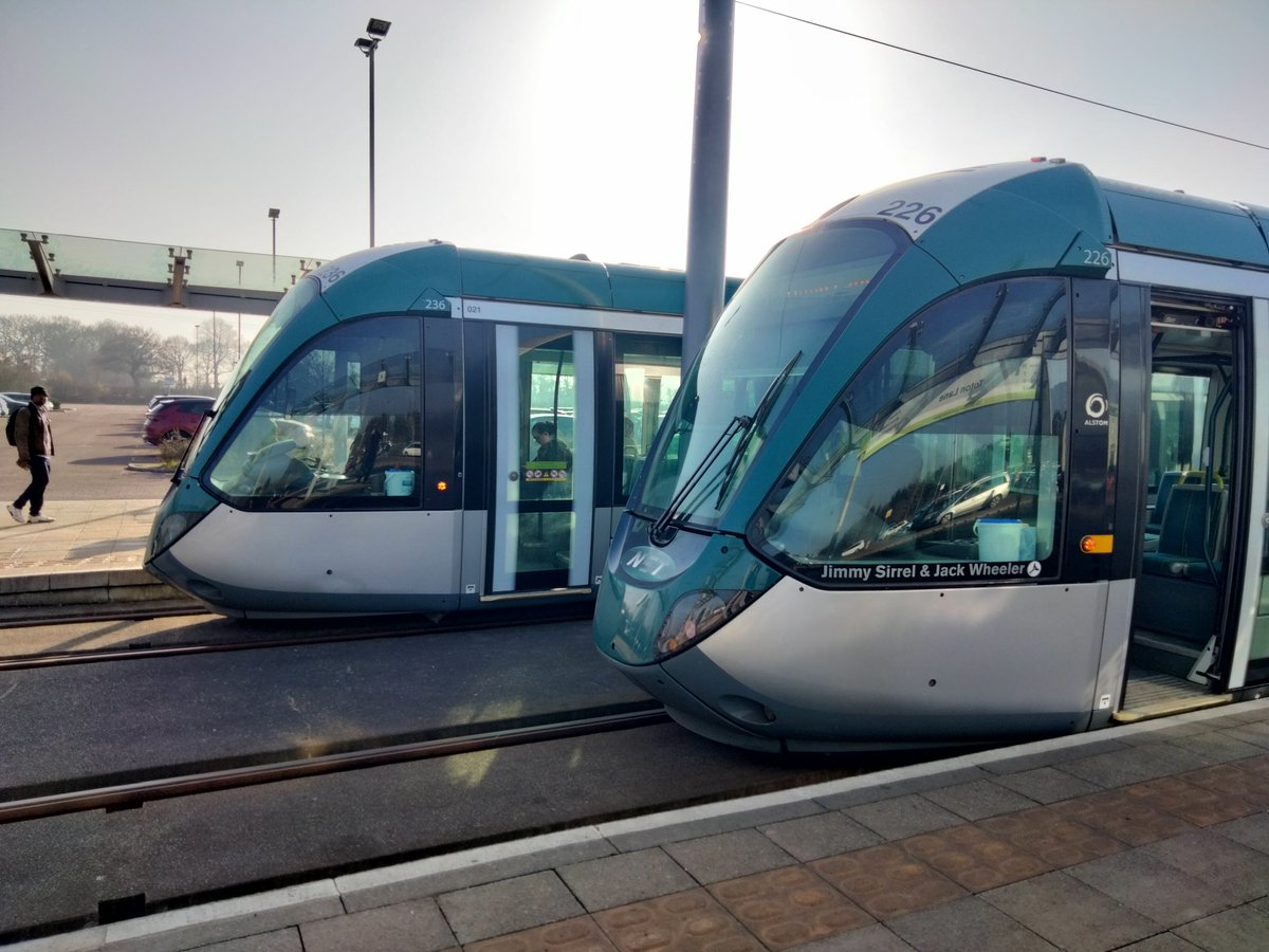 Harrod15S's tweet photo. Tried something a little different today, first trip on Nottingham trams out to Toton, very overcrowded but a smooth ride
#tram #Nottinghamtrams https://t.co/ucIdv21YFE