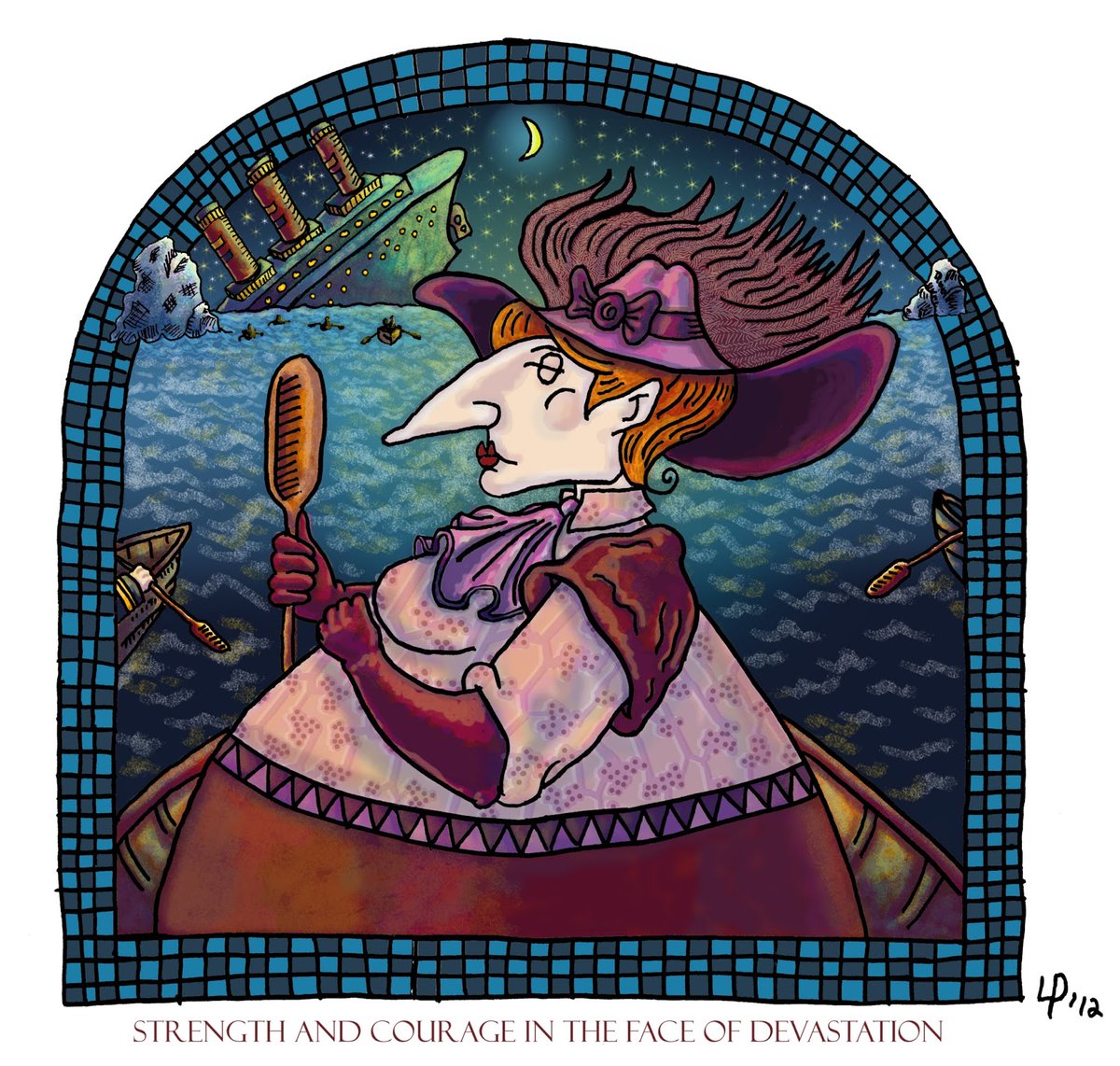 LewisWPorter's tweet photo. For the #BrokenHearted...  
Remembering Valentine's Day Illustrations &amp; Blogs of the Past.

#SketchBlog:
https://t.co/kVQPyjrVVY

#ValentinesDay #Sucks #HeartBreak #Survivor #TItanic #Unsinkable #MollyBrown #Art #Illustration #DigitalArt #DigitalIllustration #Blog https://t.co/BGeoFS6zOw