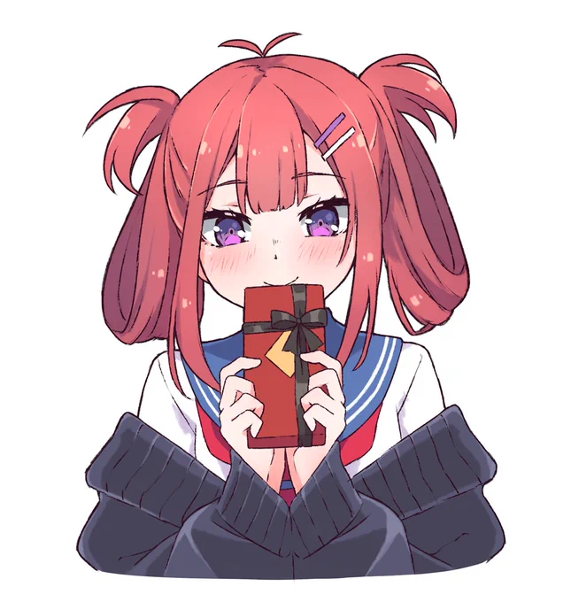 HAPPY VALENTINES!!! would you accept this crab's chocolate??!?! 