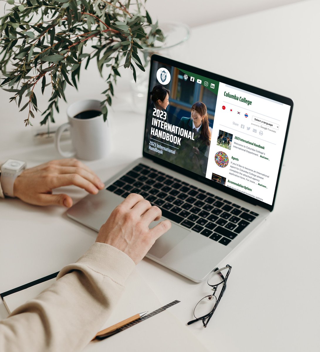 We hope you've all settled into the New Year nicely! Here’s a sneak peek at Columba College’s International Handbook which can be translated into over 30 languages. 

Let 2023 be your year and sharpen up your comms with Hail. 🌐📲💚

get.hail.to

#Hail #Communications